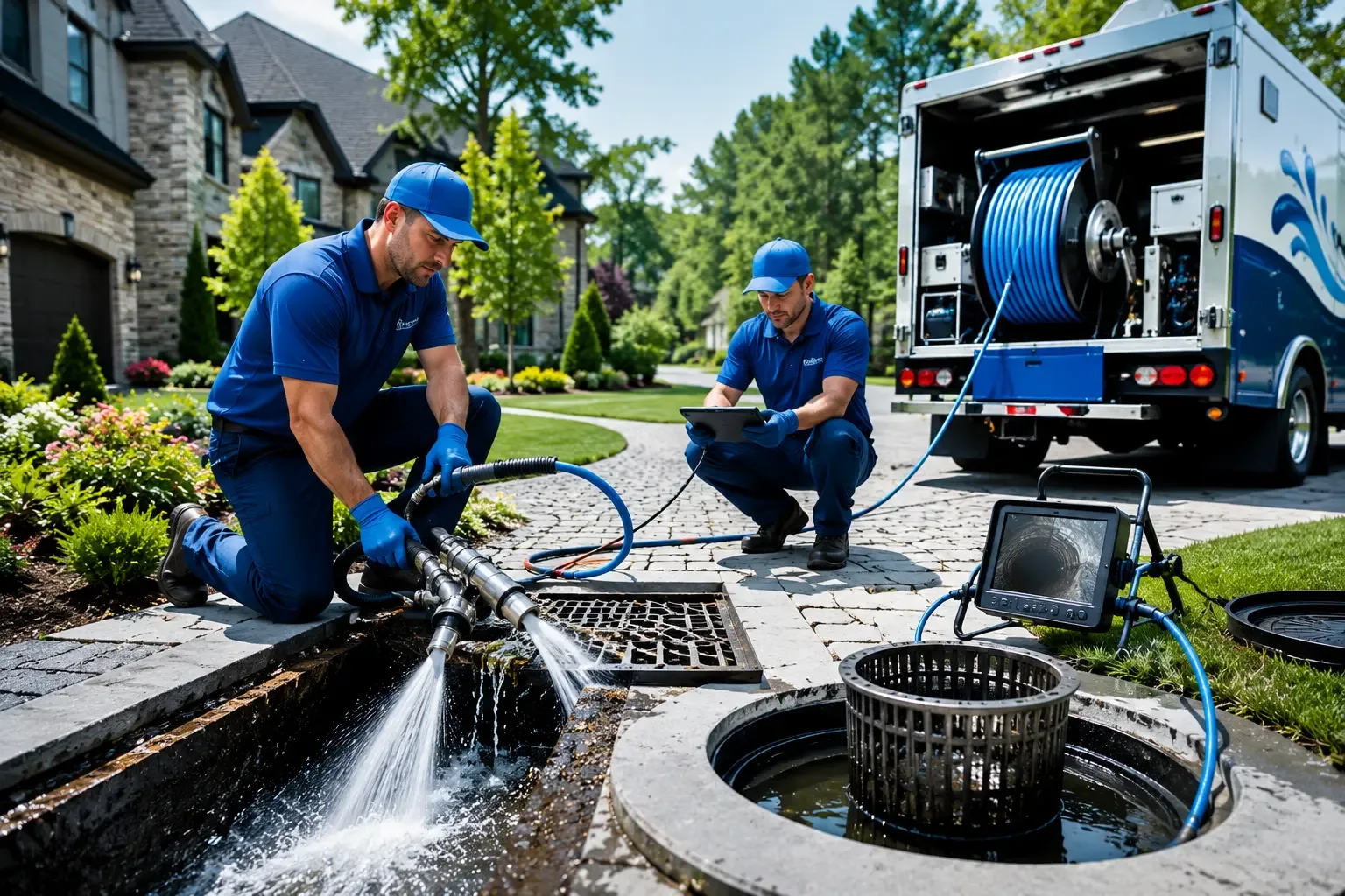 Local outdoor drain cleaning professionals in Simon, WV